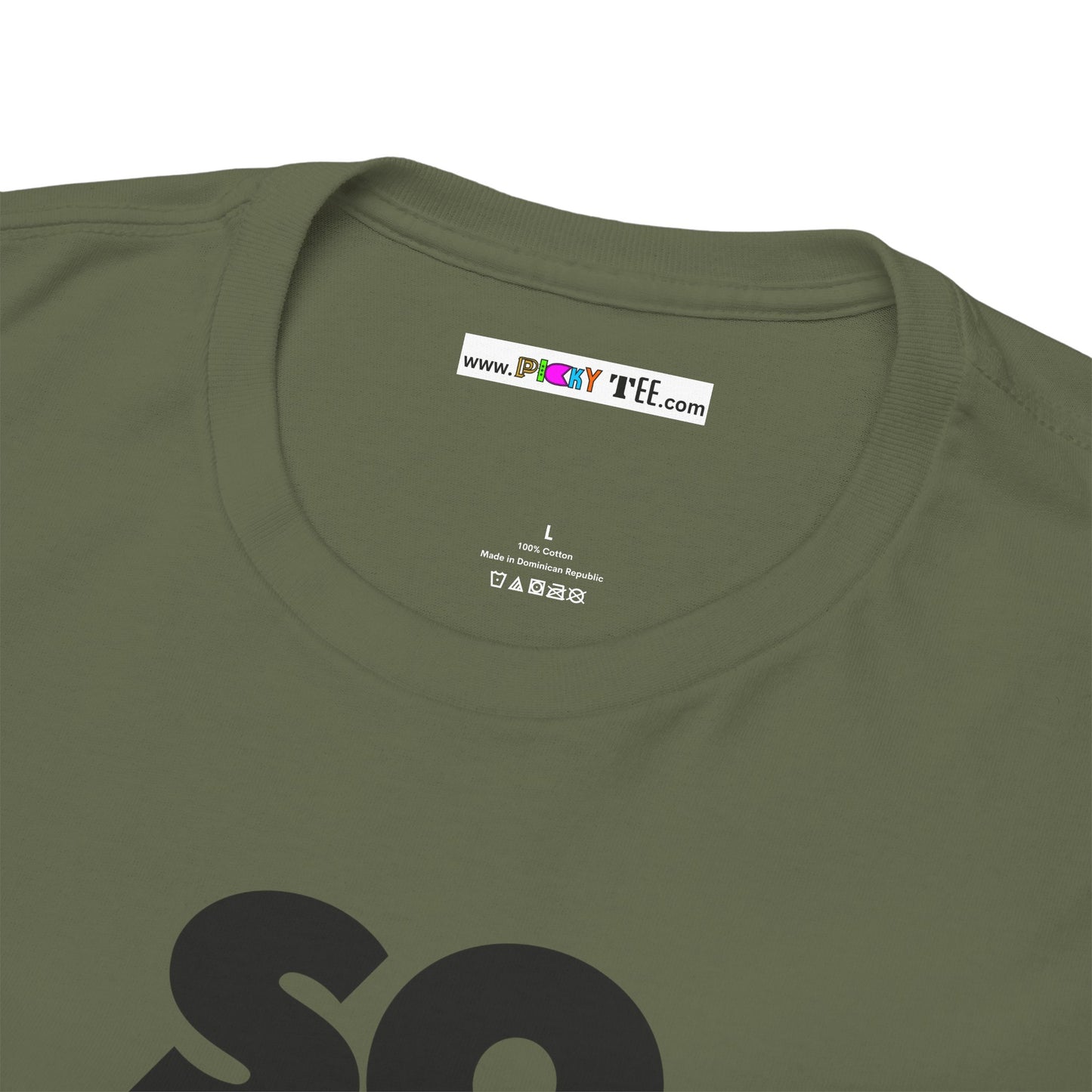 SO OVER IT Unisex Heavy Cotton Tee