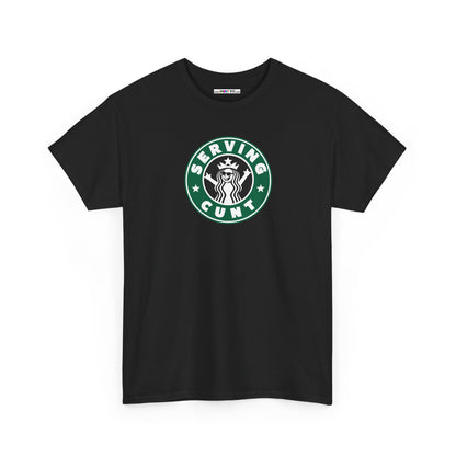 SERVINGCUNT Unisex Heavy Cotton Tee