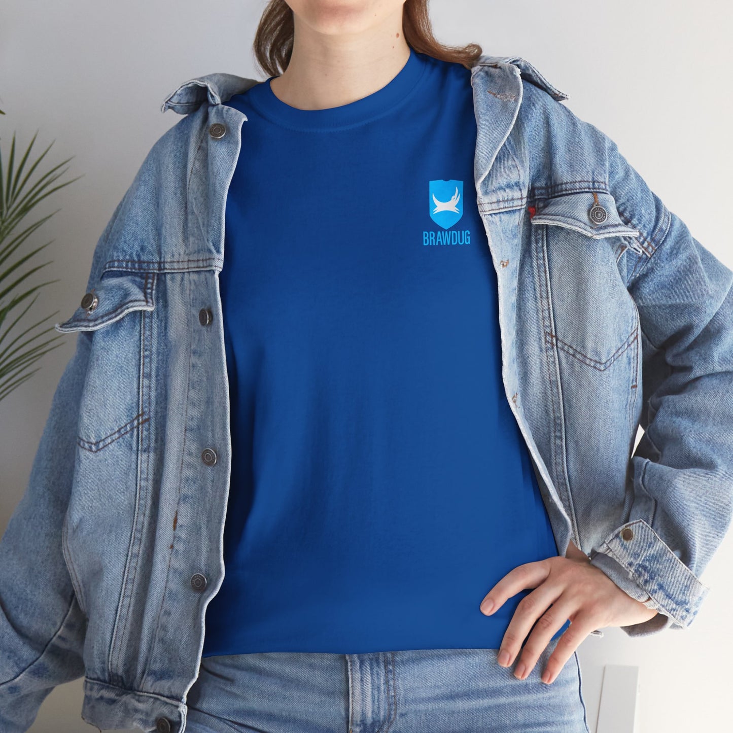 BRAWDUG Unisex Heavy Cotton Tee