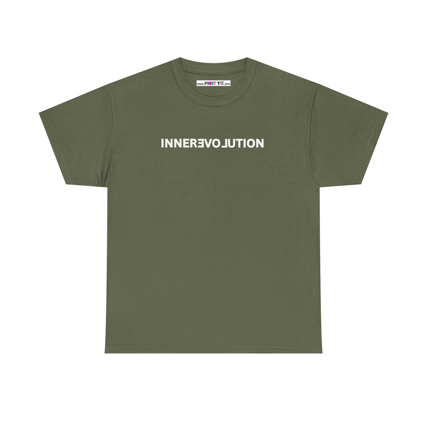 INNERƎVO⅃UTION Unisex Heavy Cotton Tee