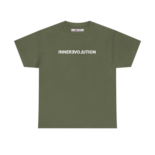 INNERƎVO⅃UTION Unisex Heavy Cotton Tee