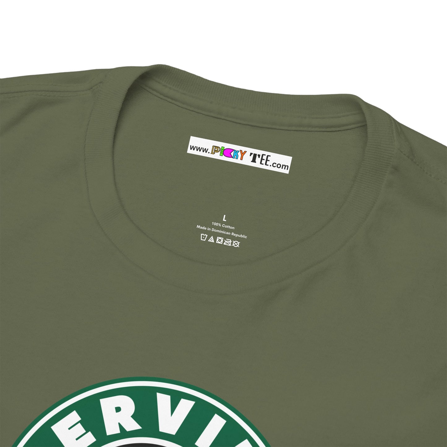 SERVINGCUNT Unisex Heavy Cotton Tee
