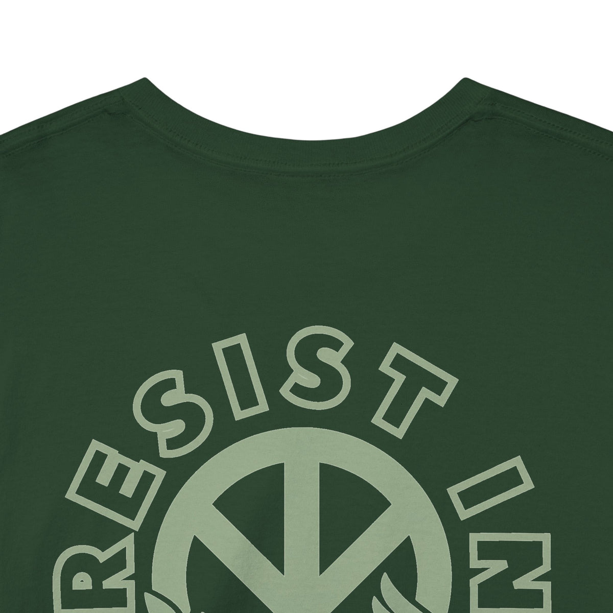 RESIST IN PEACE Unisex Heavy Cotton Tee