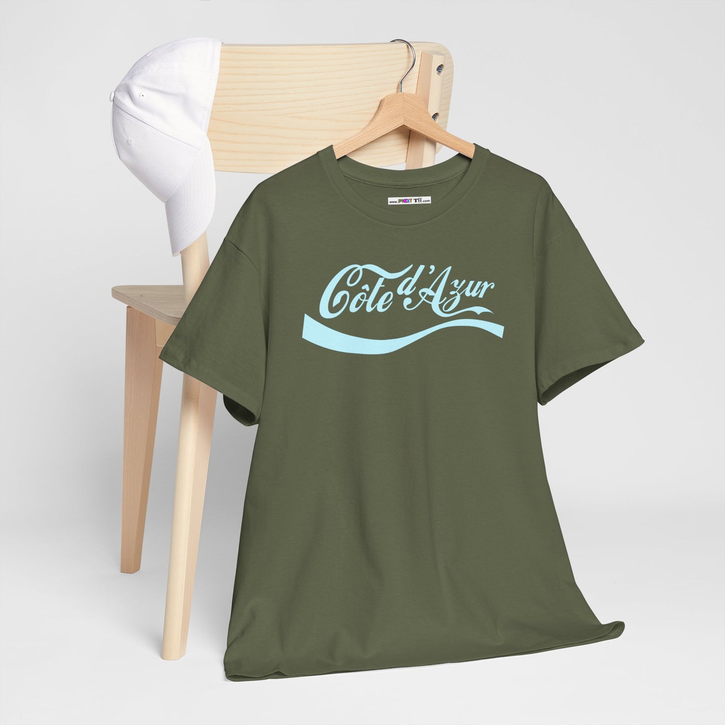Côte d'Azur Unisex Heavy Cotton Tee