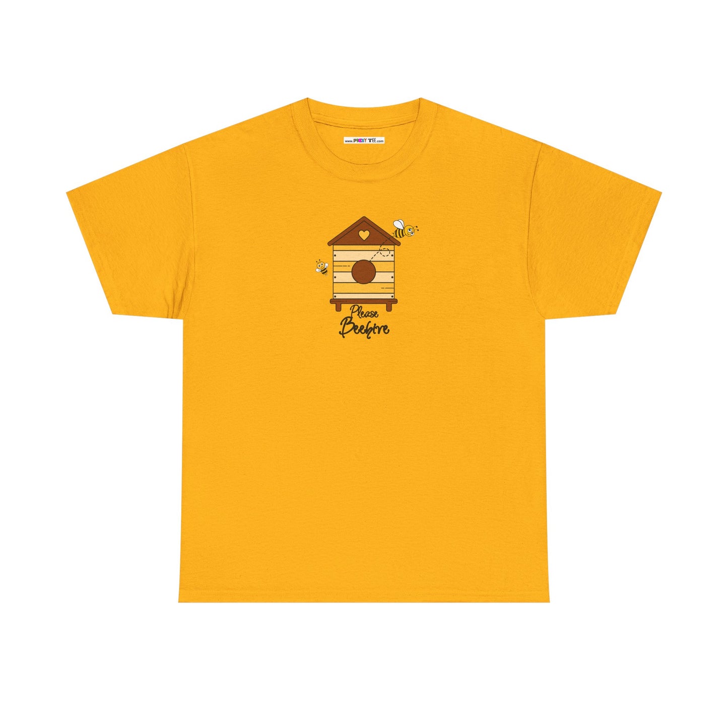Please Beehive Unisex Heavy Cotton Tee