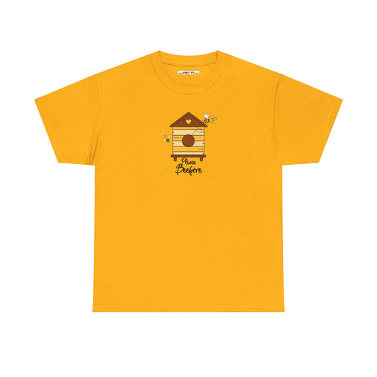 Please Beehive Unisex Heavy Cotton Tee