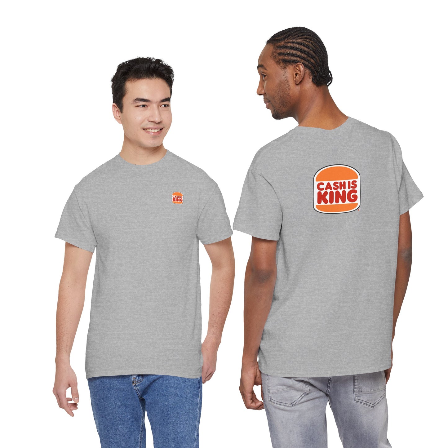 CASH IS KING Unisex Heavy Cotton Tee