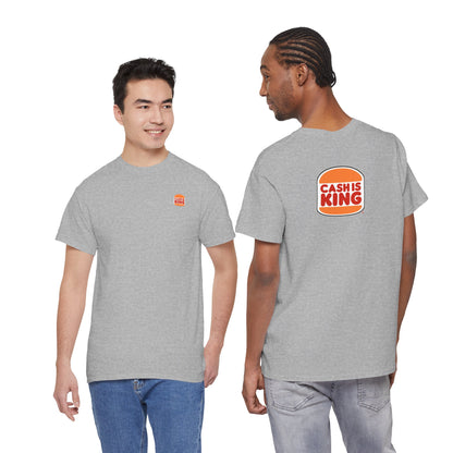 CASH IS KING Unisex Heavy Cotton Tee