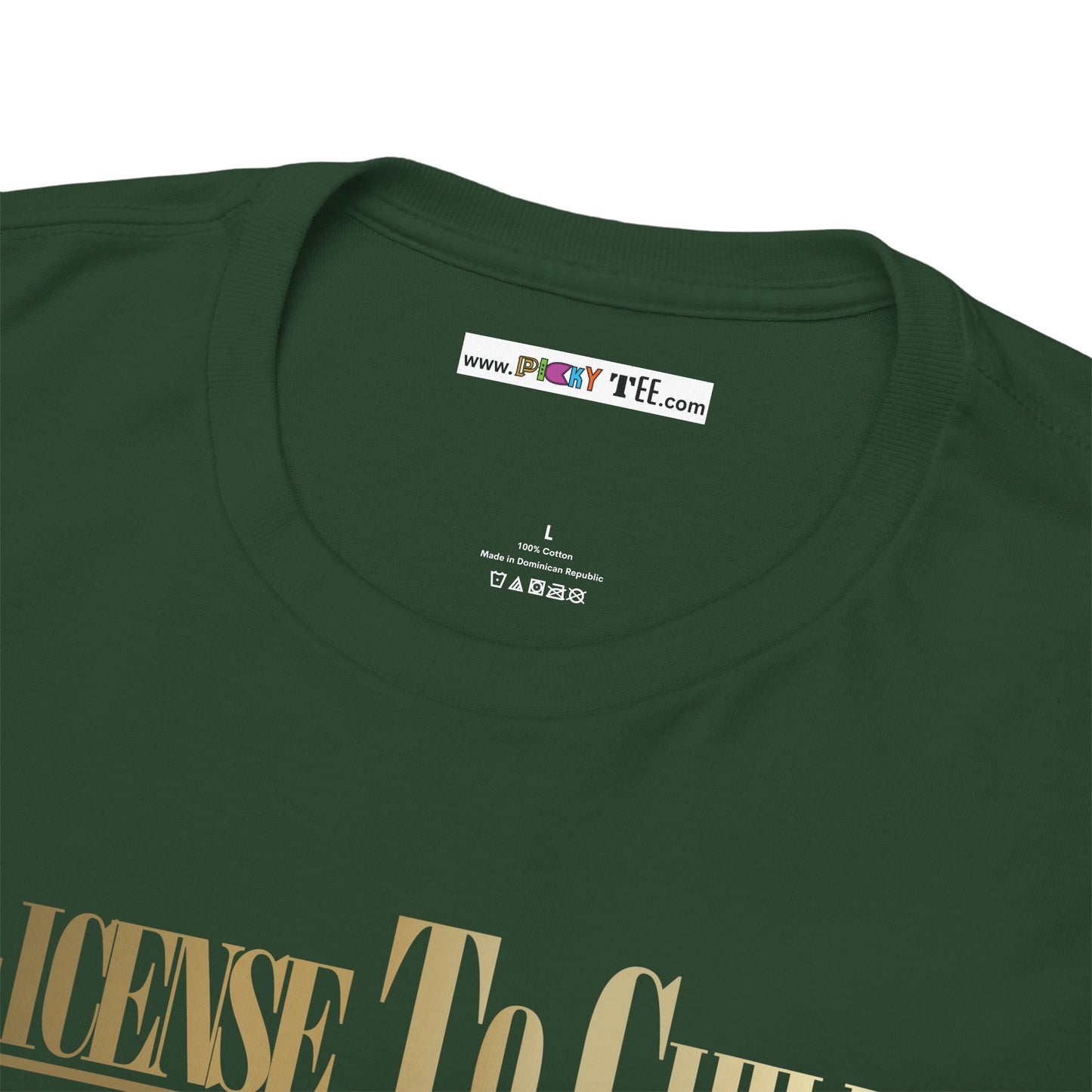 LICENSE TO CHILL 00Zzz Unisex Heavy Cotton Tee