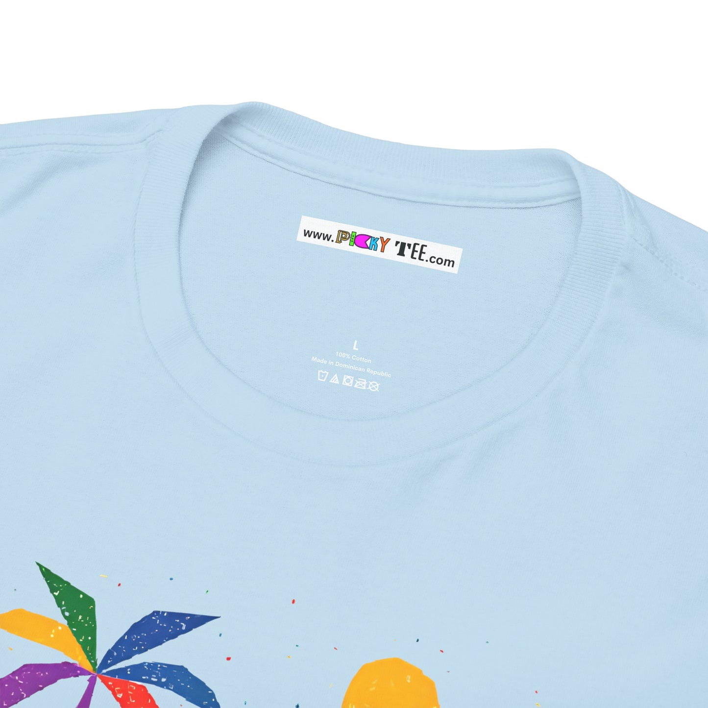 BEACH, PLEASE! Unisex Heavy Cotton Tee