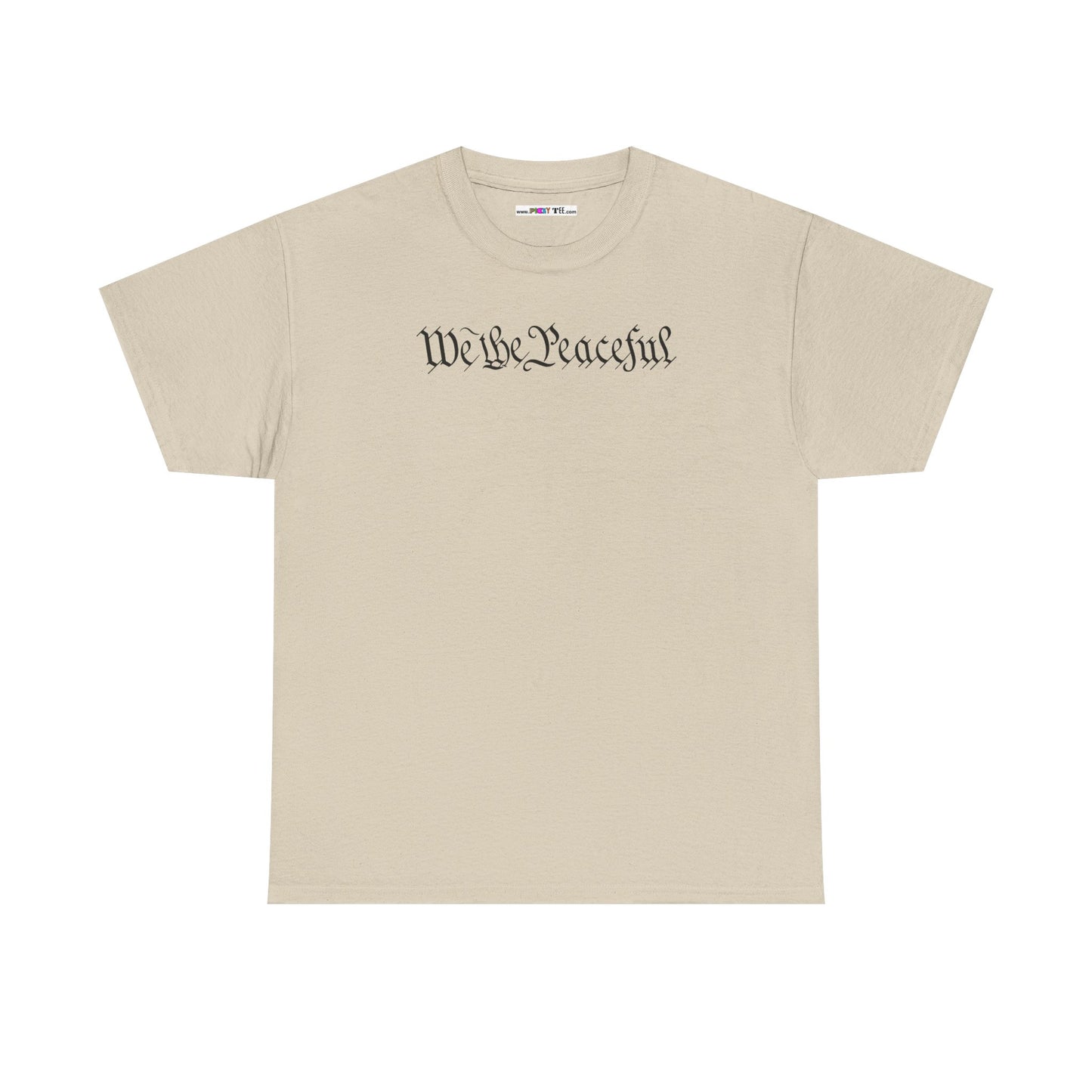 WE THE PEACEFUL Unisex Heavy Cotton Tee