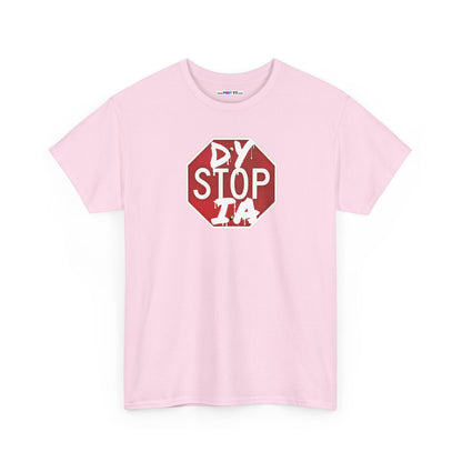 STOP DYSTOPIA Unisex Heavy Cotton Tee