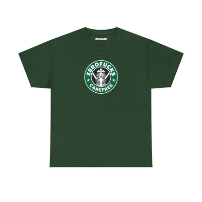 ZEROFUCKS CAREFREE Unisex Heavy Cotton Tee