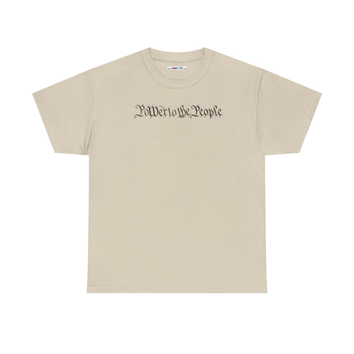 poWEr to THE PEOPLE Unisex Heavy Cotton Tee