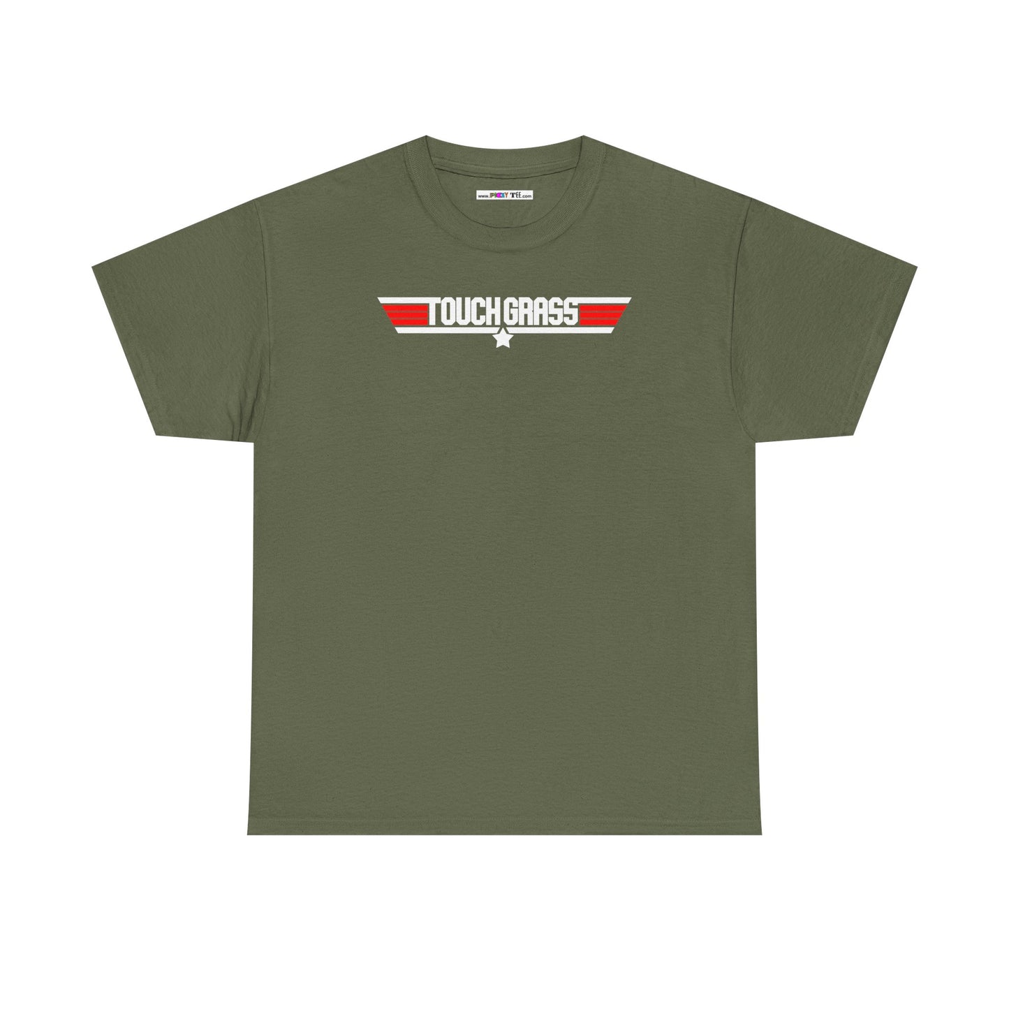 TOUCH GRASS Unisex Heavy Cotton Tee