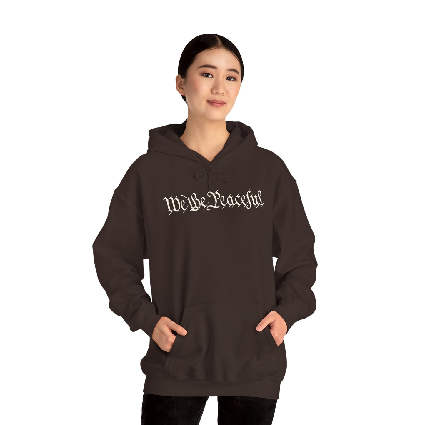 WE THE PEACEFUL Unisex Heavy Blend™ Hooded Sweatshirt