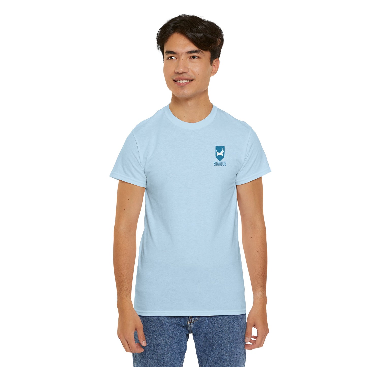 BRAWDUG Unisex Heavy Cotton Tee