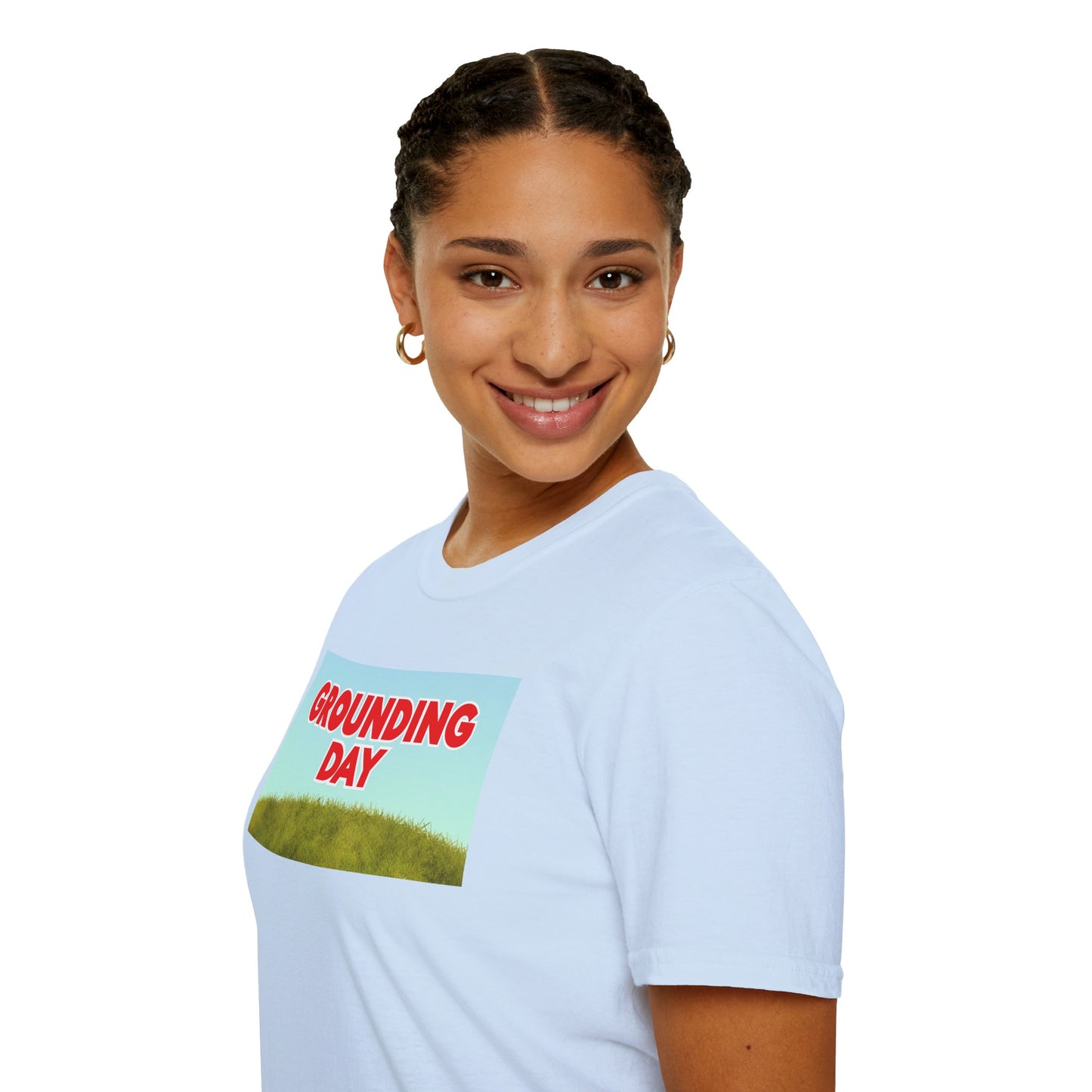 GROUNDING DAY Unisex Softstyle 100% Cotton T-Shirt