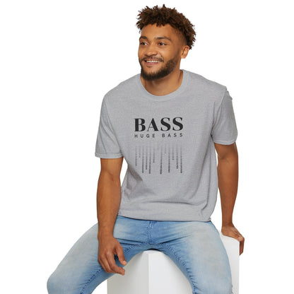 BASS HUGE BASS Unisex Softstyle 100% Cotton T-Shirt