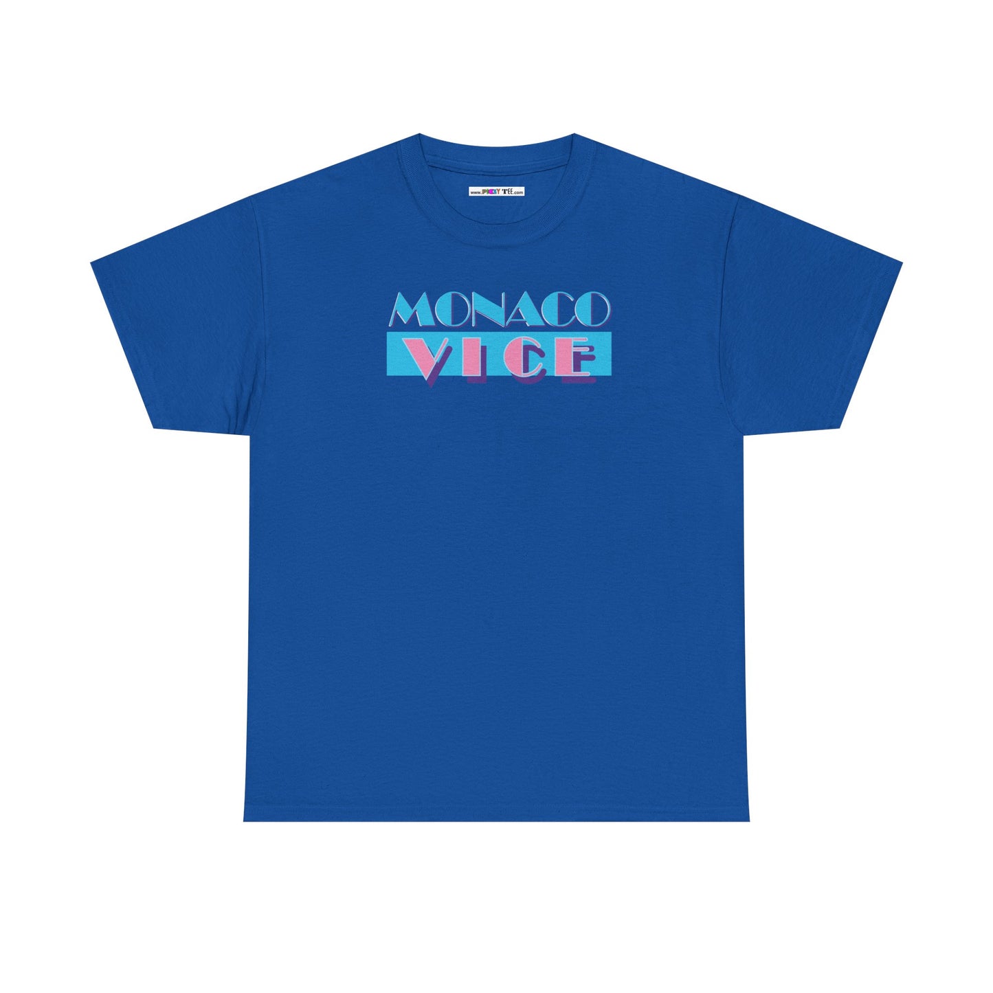 MONACO VICE Unisex Heavy Cotton Tee