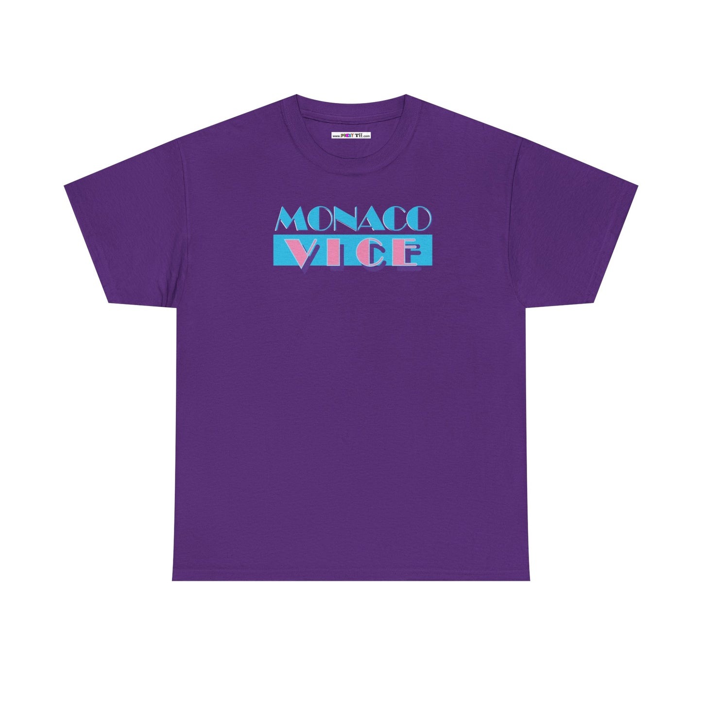 MONACO VICE Unisex Heavy Cotton Tee