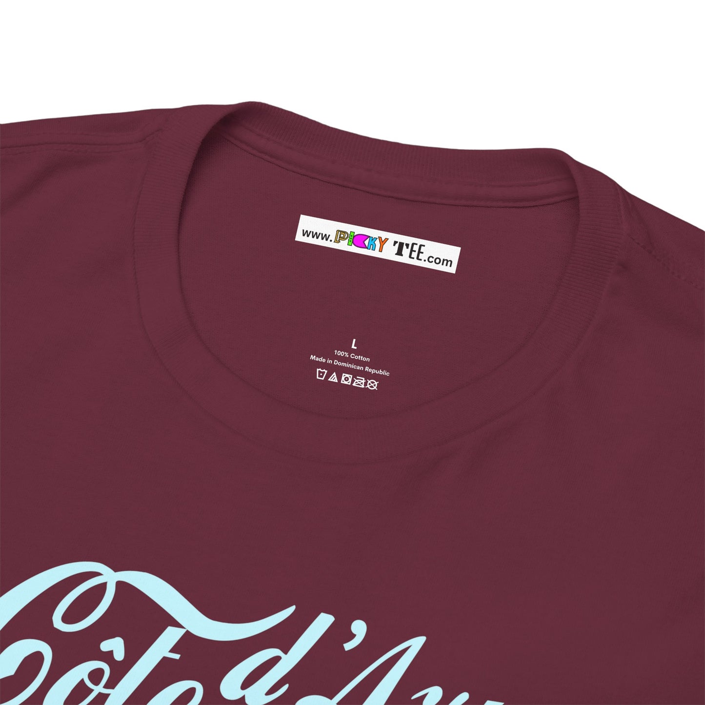 Côte d'Azur Unisex Heavy Cotton Tee