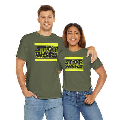 STOP WARS Unisex Heavy Cotton Tee