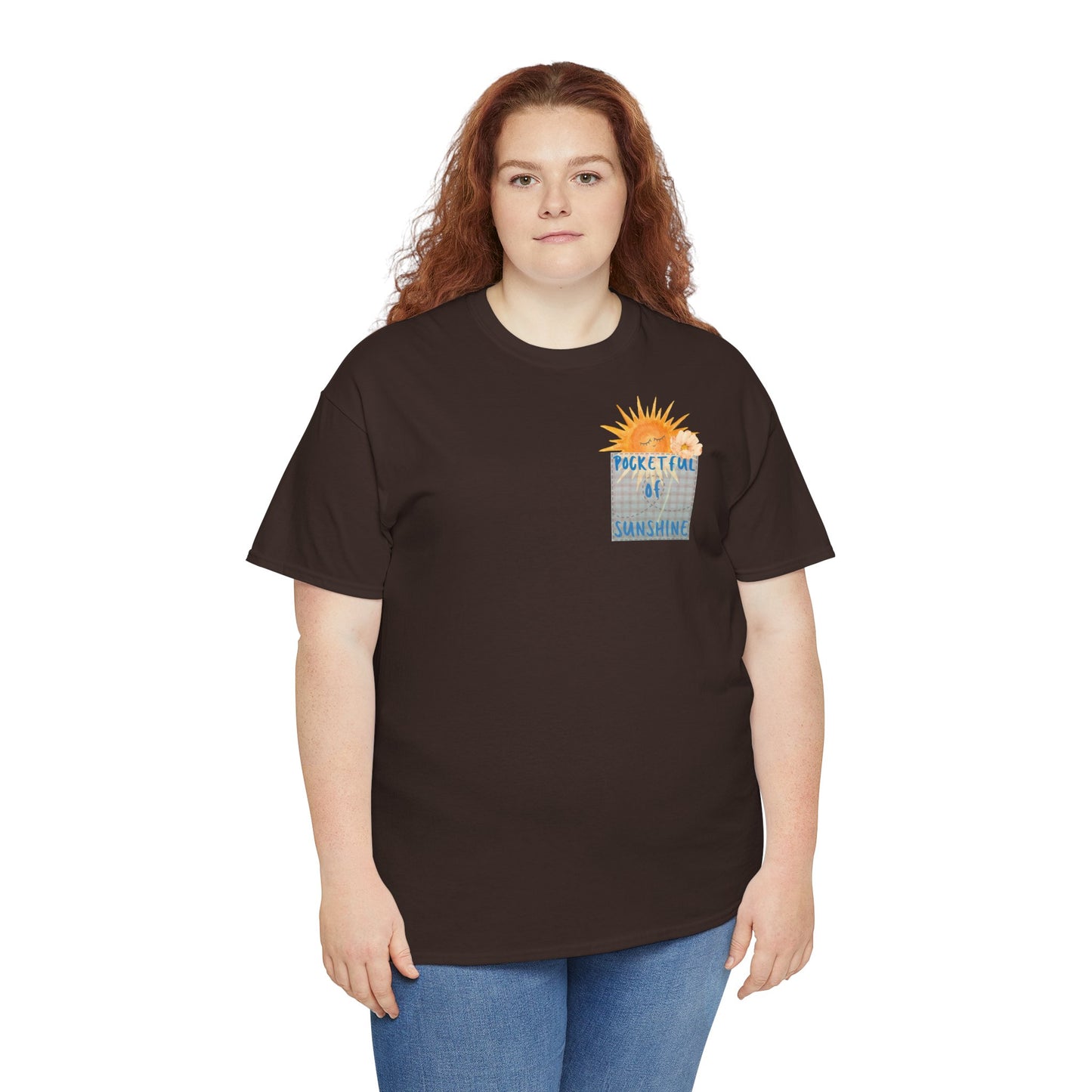 POCKETFUL OF SUNSHINE Unisex Heavy Cotton Tee