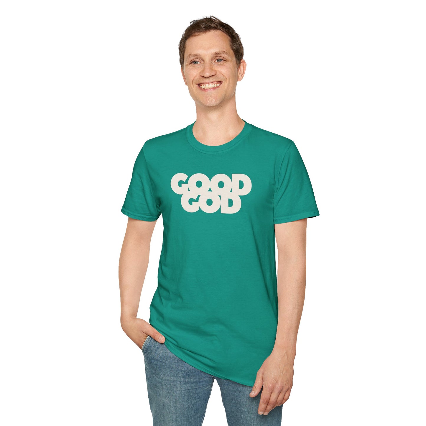 GOOD GOD Unisex Softstyle 100% Cotton T-Shirt