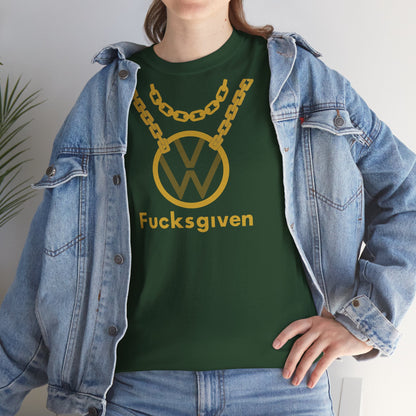 ZER0 Fucksgiven Unisex Heavy Cotton Tee