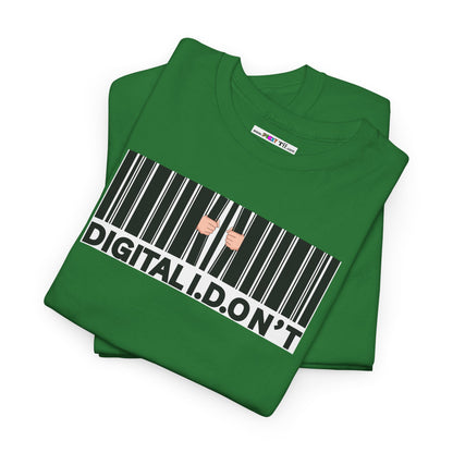 DIGITAL I.D.ON'T Unisex Heavy Cotton Tee