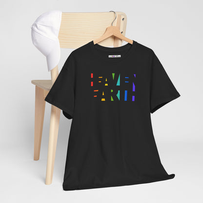 HEAVEN ON EARTH Unisex Heavy Cotton Tee — here now.