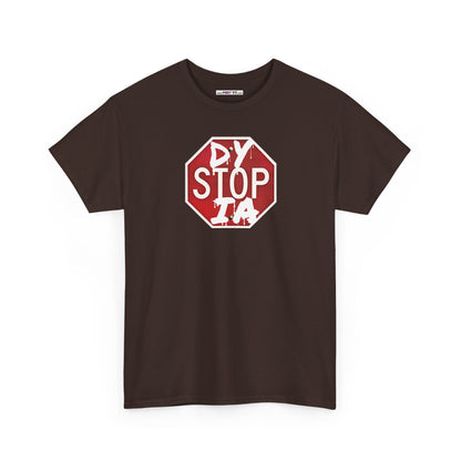 STOP DYSTOPIA Unisex Heavy Cotton Tee