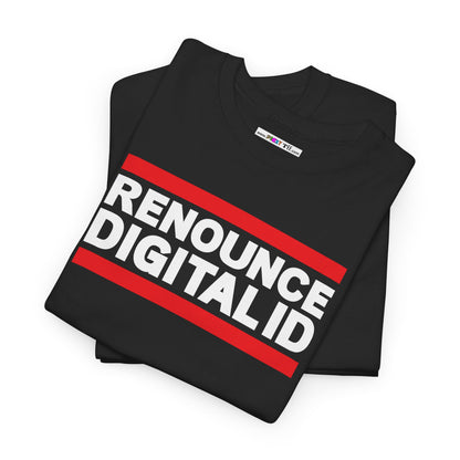 RENOUNCE DIGITAL ID Unisex Heavy Cotton Tee