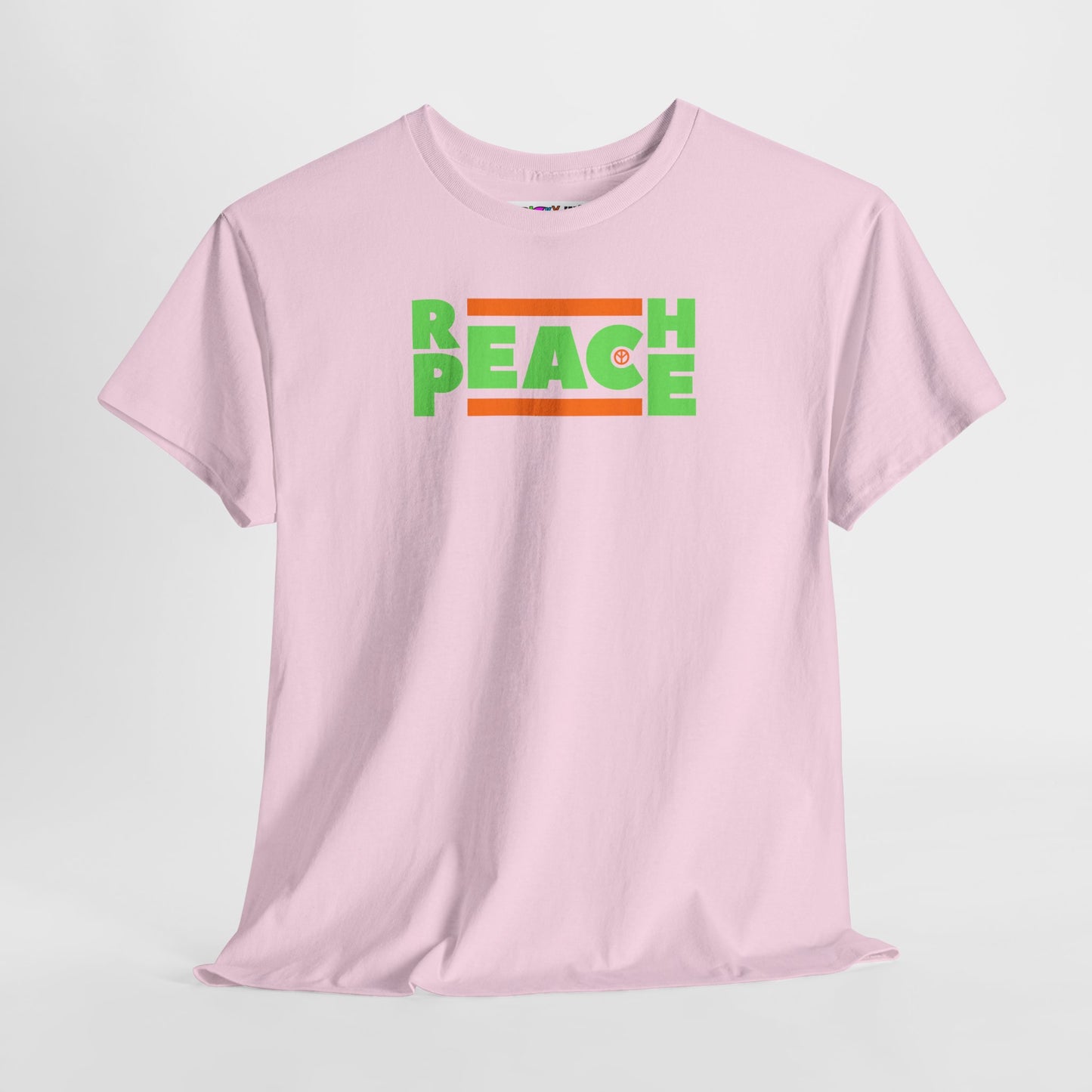 REACH PEACE Unisex Heavy Cotton Tee