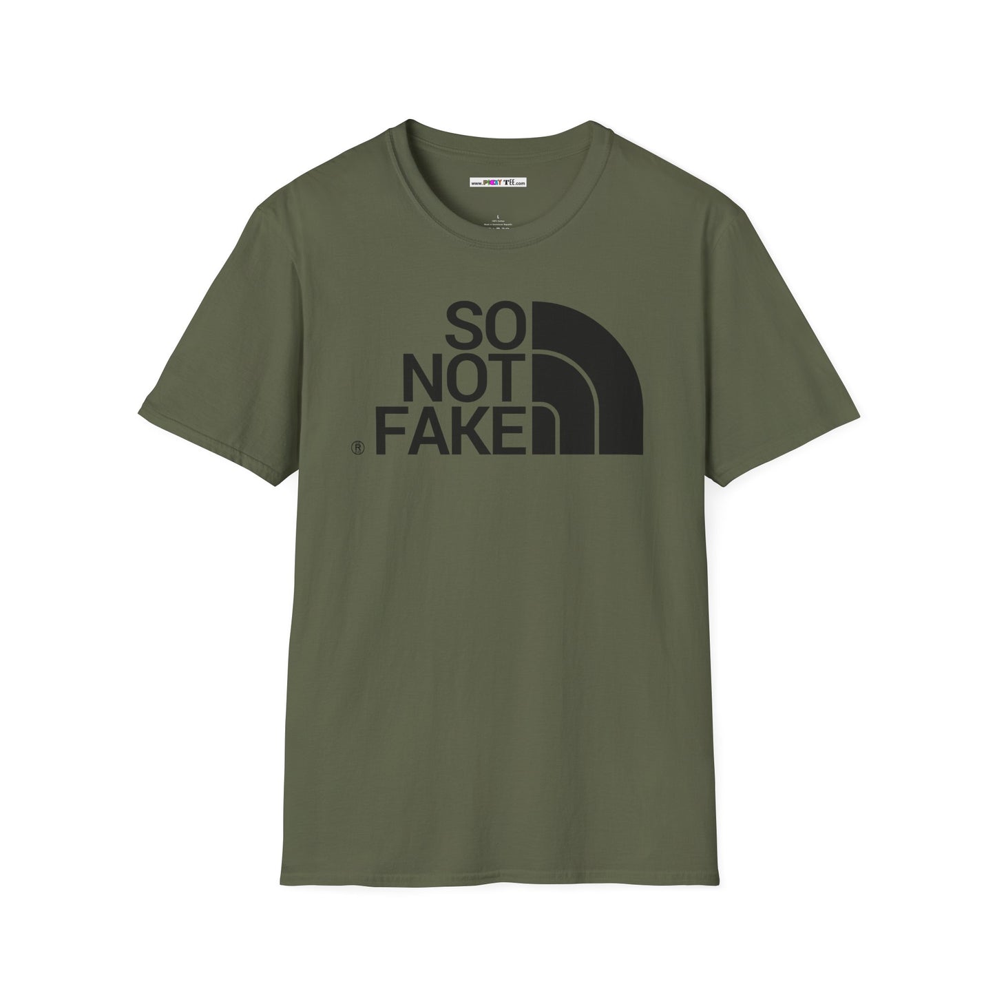 SO NOT FAKE Unisex Softstyle 100% Cotton T-Shirt