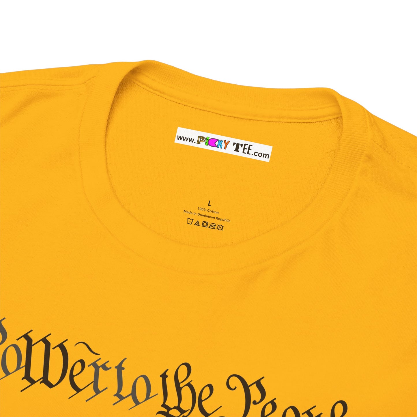 poWEr to THE PEOPLE Unisex Heavy Cotton Tee