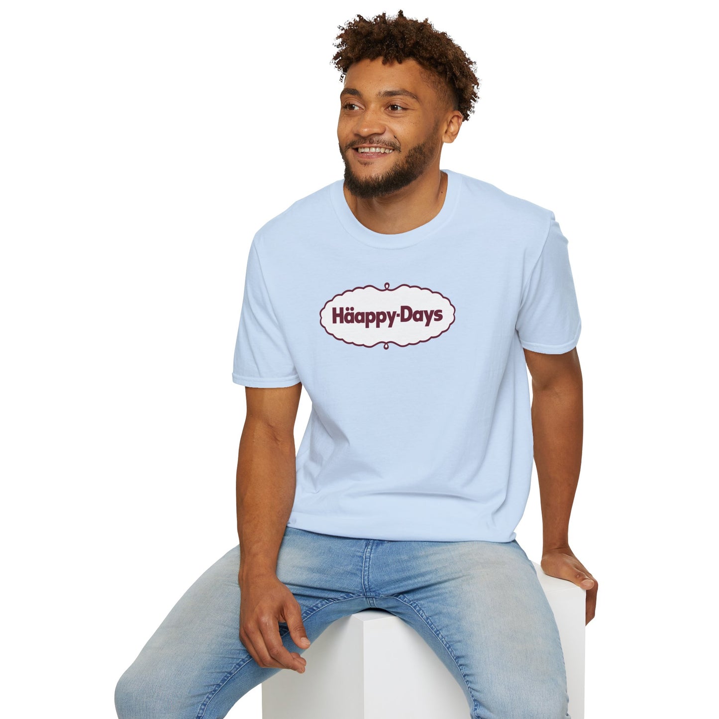 Häappy-Days Unisex Softstyle 100% Cotton T-Shirt