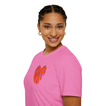 GROOVE is in THE HEART Unisex Softstyle 100% Cotton T-Shirt