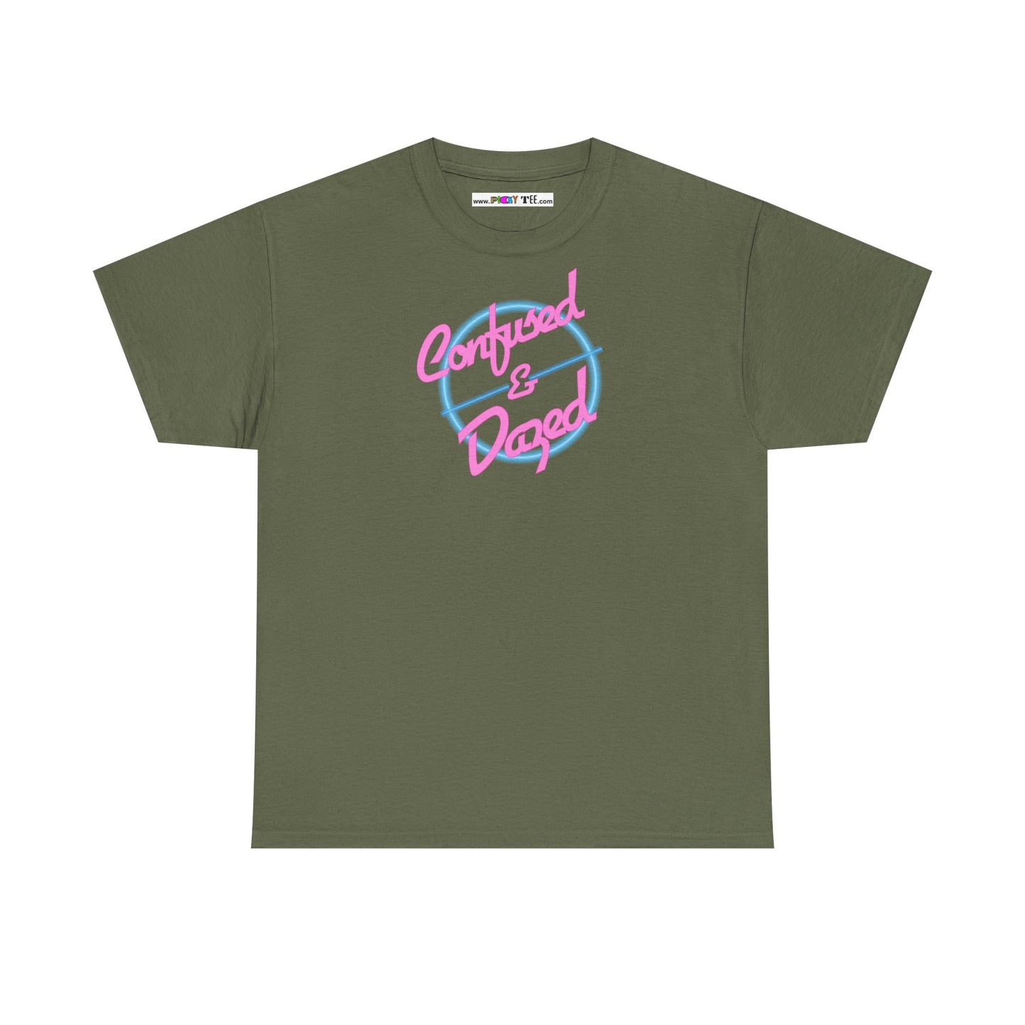 Confused & Dazed Unisex Heavy Cotton Tee