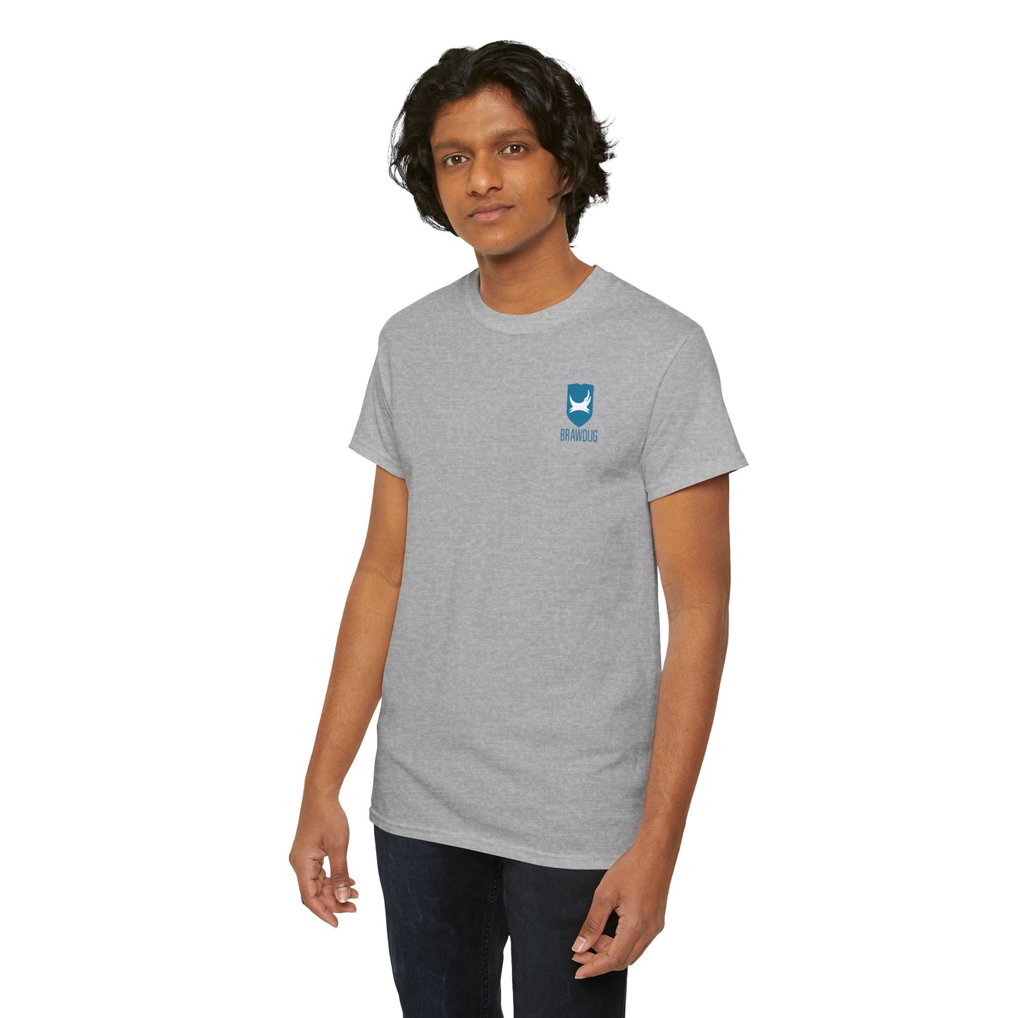 BRAWDUG Unisex Heavy Cotton Tee