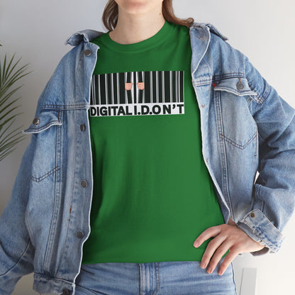DIGITAL I.D.ON'T Unisex Heavy Cotton Tee