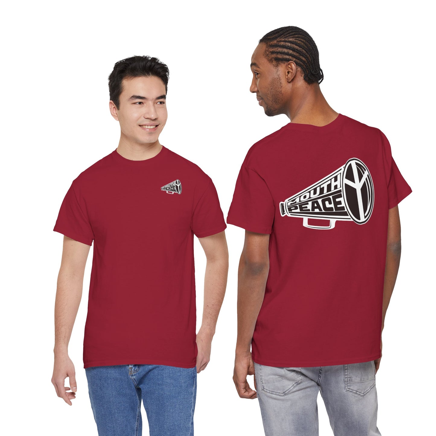 MOUTH PEACE Unisex Heavy Cotton Tee