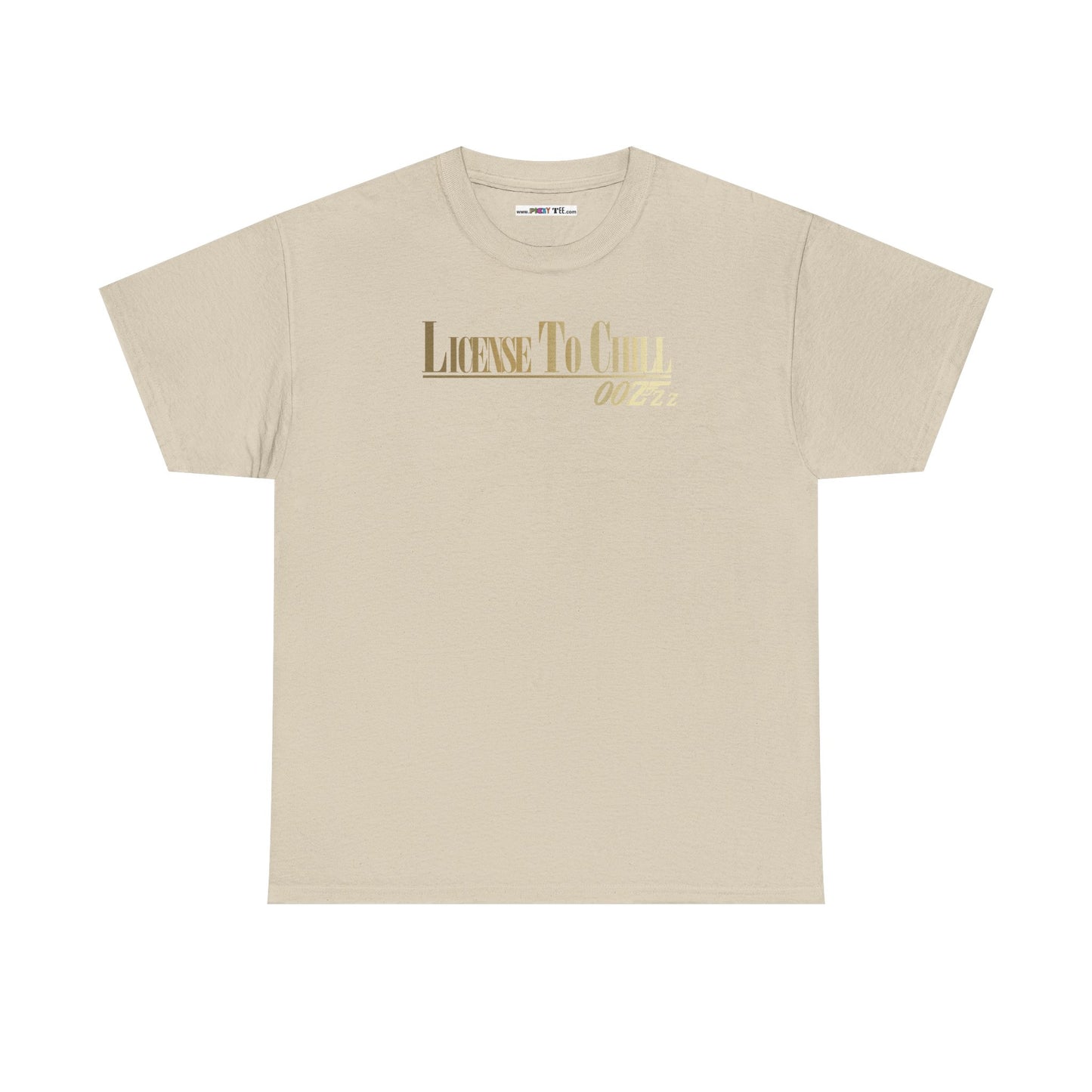 LICENSE TO CHILL 00Zzz Unisex Heavy Cotton Tee