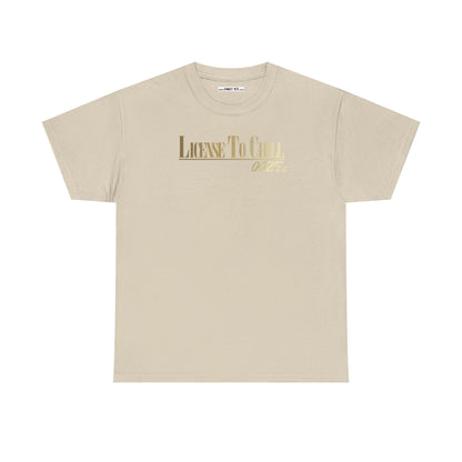 LICENSE TO CHILL 00Zzz Unisex Heavy Cotton Tee