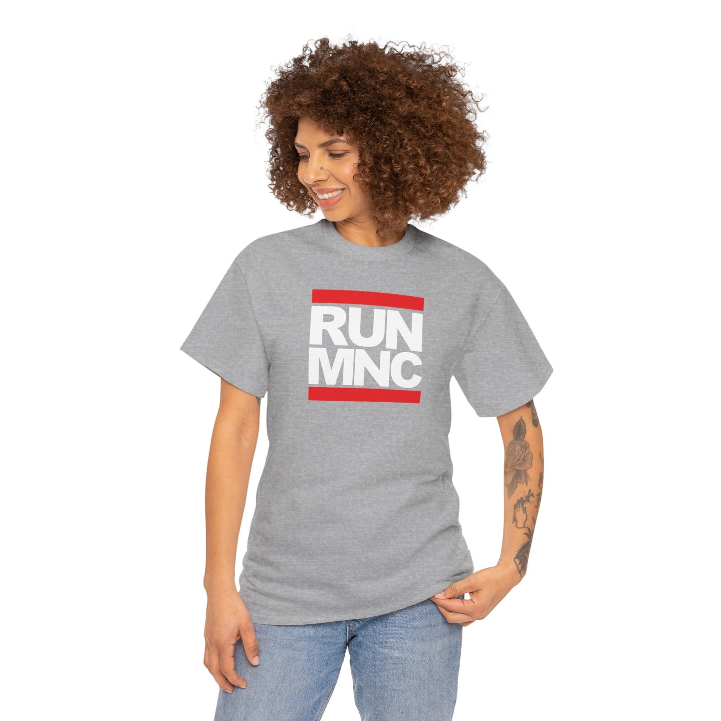 RUNMNC Unisex Heavy Cotton Tee