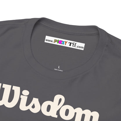Wisdom Unisex Heavy Cotton Tee