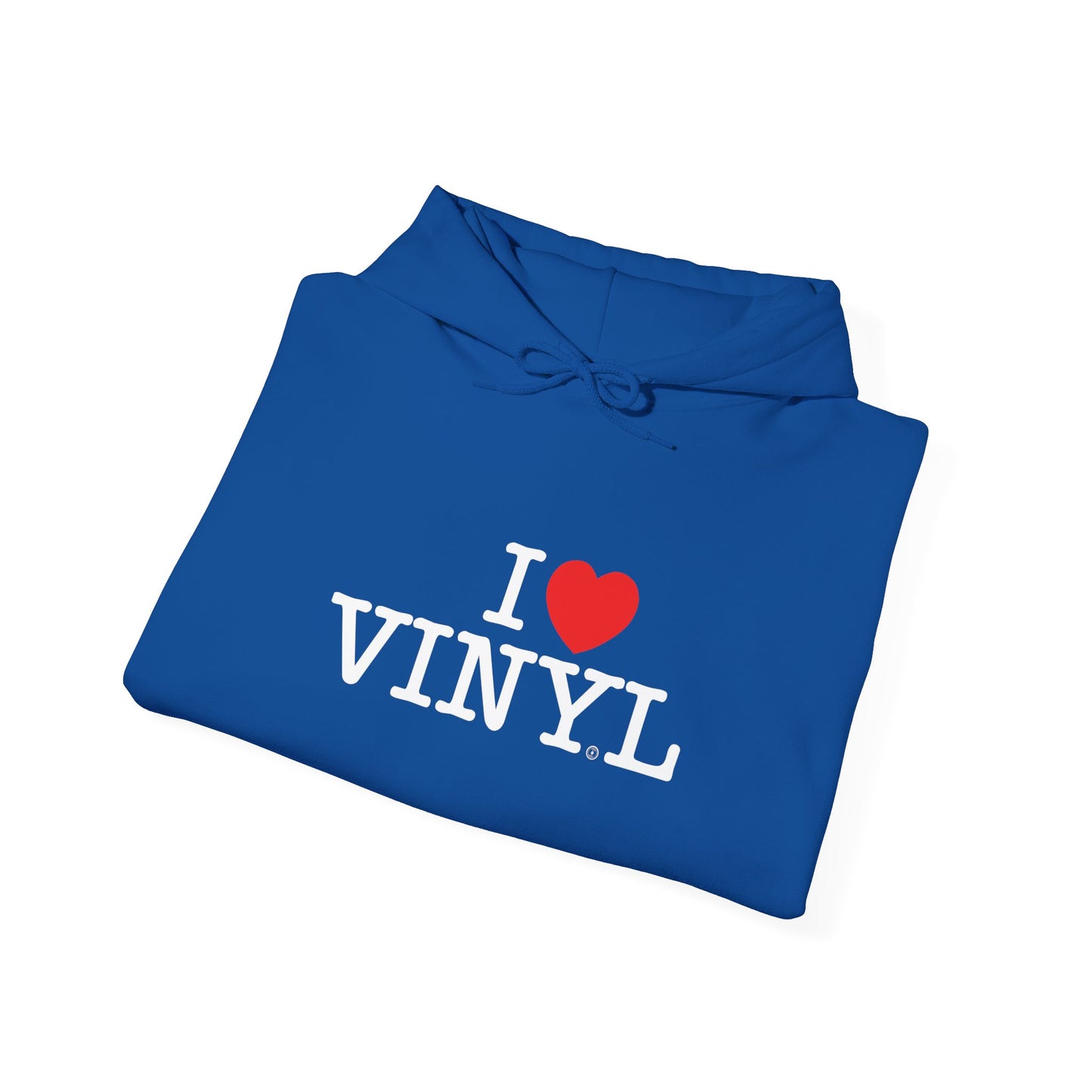 I ❤️ VINYL Unisex Heavy Blend™ Hooded Sweatshirt