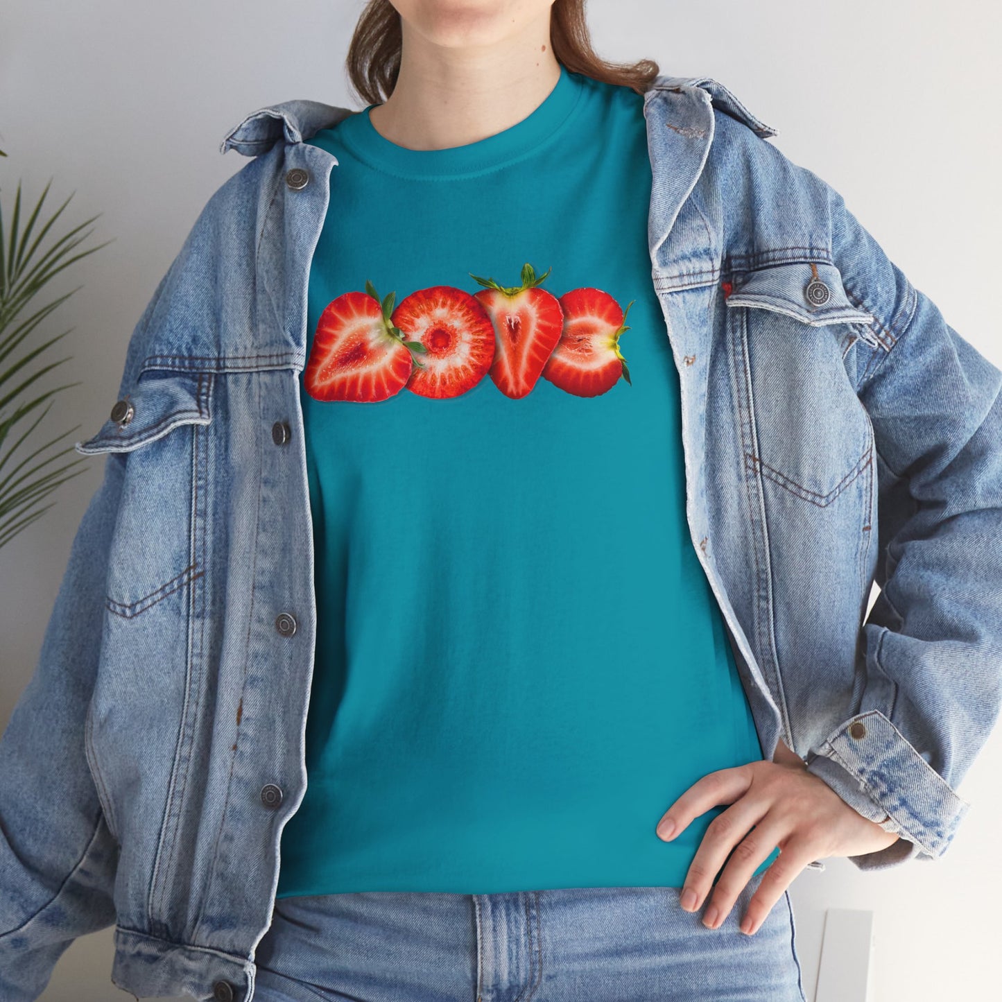 BERRY MUCH LOVE Unisex Heavy Cotton Tee