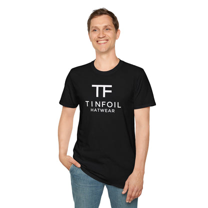 TF TIN FOIL HATWEAR Unisex Softstyle 100% Cotton T-Shirt